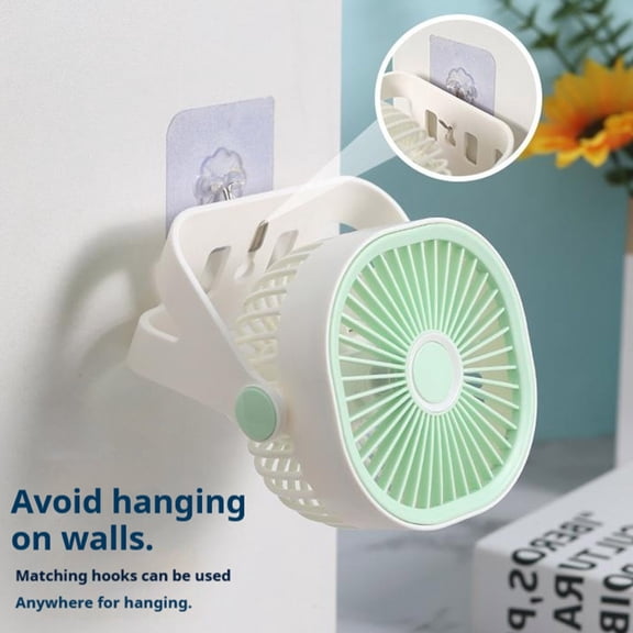 News Desktop Desktop Fan USB Three Speed Wall Mounted Office Dormitory Mini Small Electric Fan X