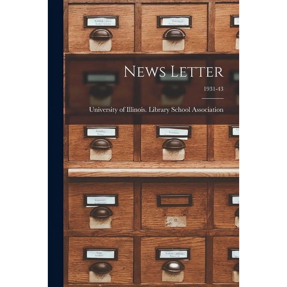 News Letter; 1931-43, (Paperback)