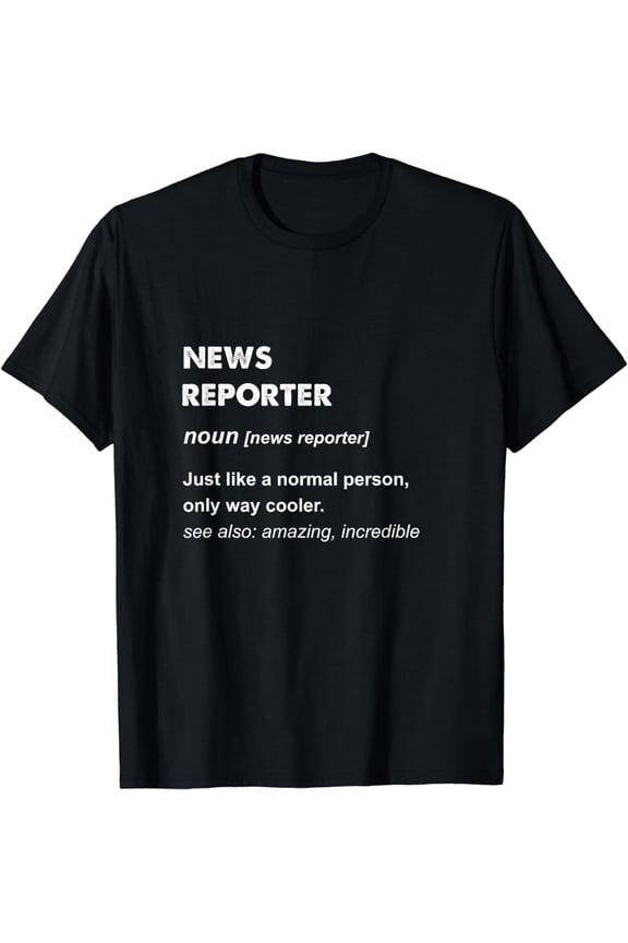 News Reporter T-Shirt
