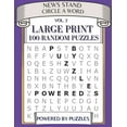 thumbnail image 1 of News Stand Circle a Word Vol.7: Large Print 100 Random Puzzles, (Paperback), 1 of 1