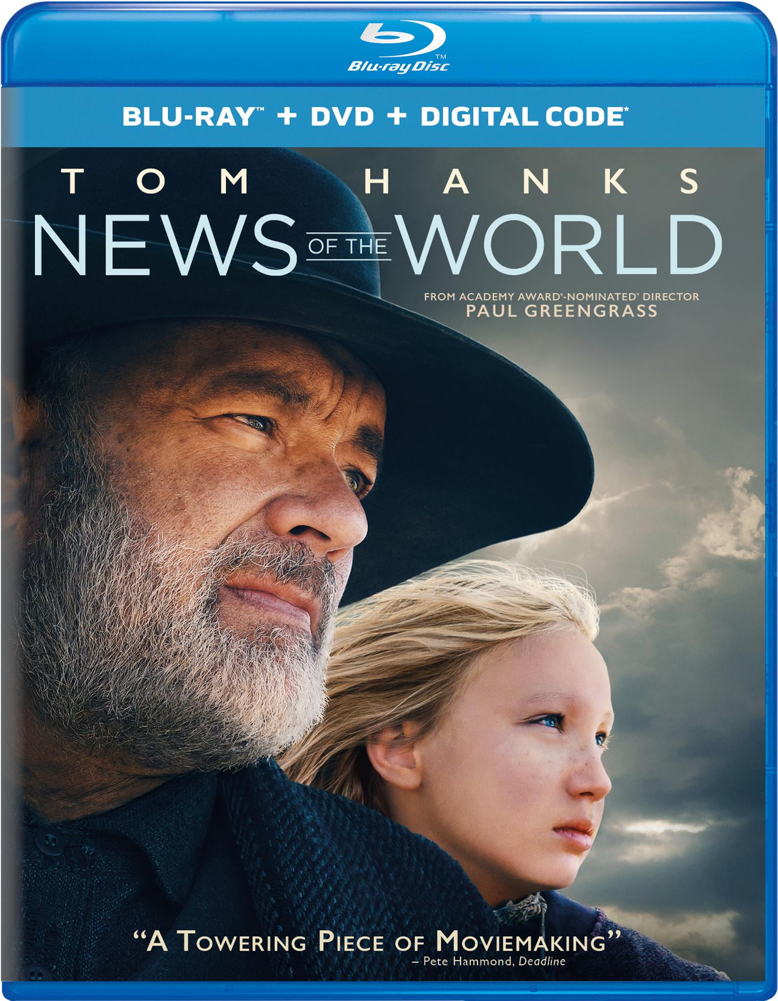 News Of The World Blu-ray DVD Digital, PG-13, Action Adventure
