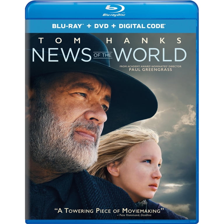 Universal Movies: News of the World Blu-ray + DVD + Digital Copy