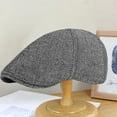 thumbnail image 1 of Newsboy Cap Irish Hat For Men Flat Driving Cap Washable English Style Painter Hat Daily Wear, 1 of 4