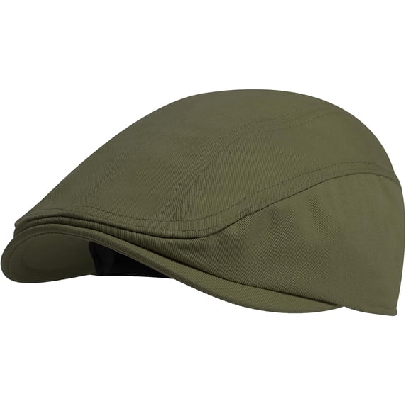 Newsboy Cap for Men 100% Cotton Mens Flat Hats Newsies Hat Classic Irish Gatsby Ivy Cabbie Golf Hats 1pcs