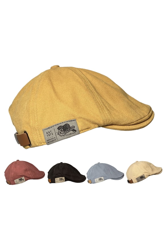 Newsboy Cap for Men Women Adjustable Flat Ivy Gatsby Hat Casual Outdoor Cabbie Beret