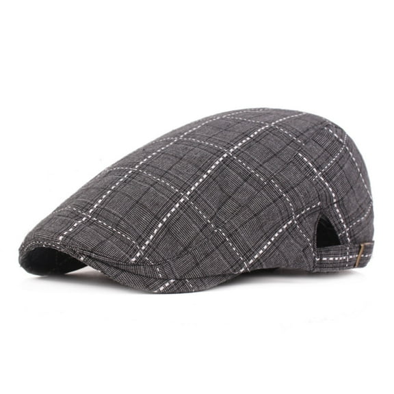 Newsboy Caps British Western Style Portable Good-looking Design Men Hat for Daily Wear