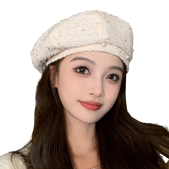 Newsboy Caps for Women French Beret Hats for Women Chic Beret Beanies Y2K Painter Cap Fall Winter Cap for Party Travel