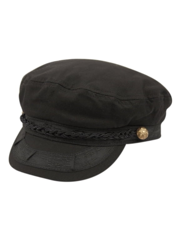Newsboy Flat Cap Fiddle Sailor Cotton Greek Fisherman Hat