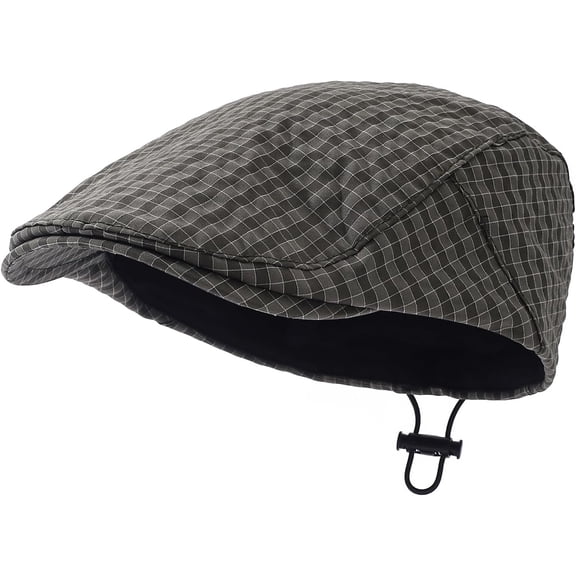 Newsboy Flat Cap for Men Quick Dry Ivy Cabbie Caps Irish Cap Lightweight Hooligan Driver Hats Duckbill Painter Hat