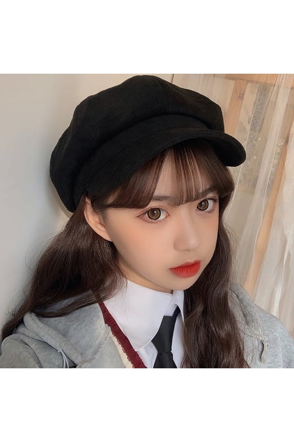 Newsboy Gatsby Cap Octagonal Baker Peaked Beret Driving Hat 8 Panel Ivy Irish Cabbie Cap Cancar Visor Beret Ladies Winter Woman Wool Gatsby Apple Paperboy Cloche Painters Cabby Hats