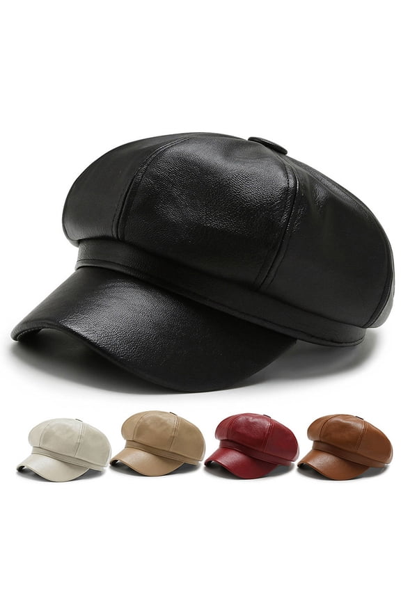 Newsboy Hat,Plain Cabbie Visor Beret Gatsby Ivy Caps for Women