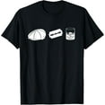 thumbnail image 1 of Newsboy Hat, Razor Blade Whiskey Glass Old School Criminal T-Shirt, 1 of 4