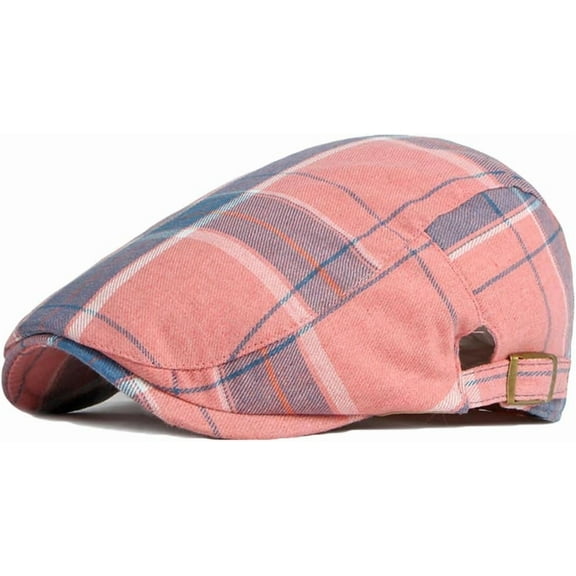 Newsboy Hats Adjustable Ivy Flat Cap Gatsby Cabbie Driving Beret for Men Women
