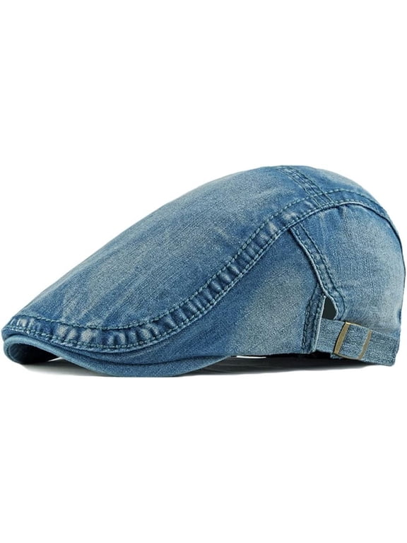 Newsboy Hats Adjustable Ivy Flat Cap Gatsby Cabbie Driving Beret for Men Women