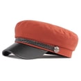 thumbnail image 1 of Newsboy Hats for Women And Men Fiddler Caps Sailor Fisherman Cap Cabbie Hat Costume Hats Beret Cap Cabbie Baker Boy Peaked Beret Fancy Dress Cap QURATI Wine A, 1 of 3