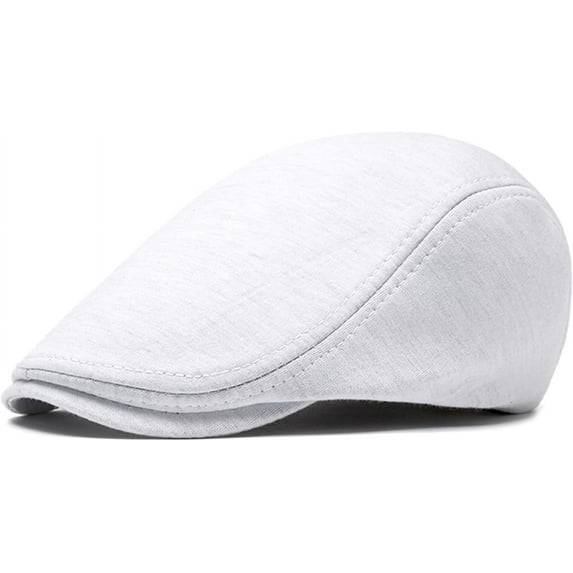 Newsboy Hats for Men Cotton Flat Cap Soft Fitted Driving Cabbie Hat Mens Winter Gatsby Vintage Costumes Hats 1pcs