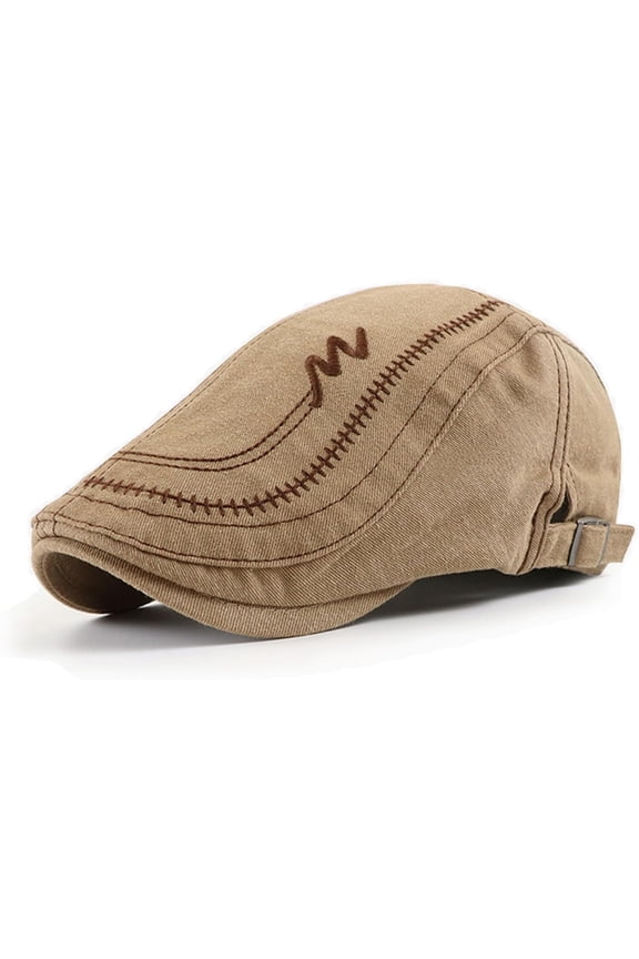 Newsboy Hats for Men Irish Flat Cap Fitted Ivy Hat Retro 1920s Gatsby Hat Mens Beret Cap Hunting Hat