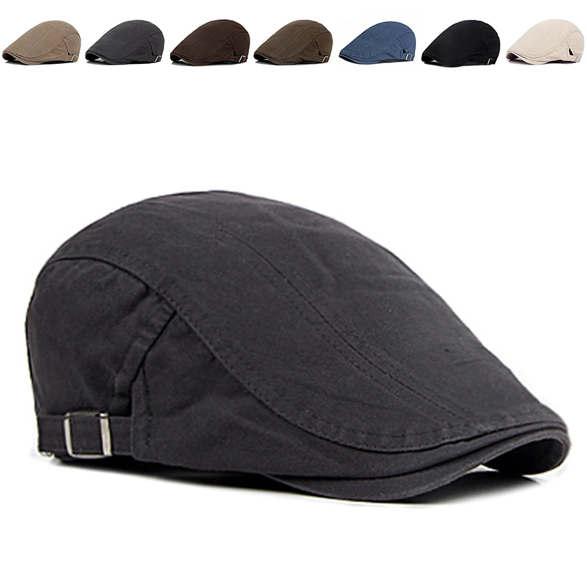 Newsboy Hats for Men Soft Mens Flat Cap Cozy Beret Scally Cap for Men