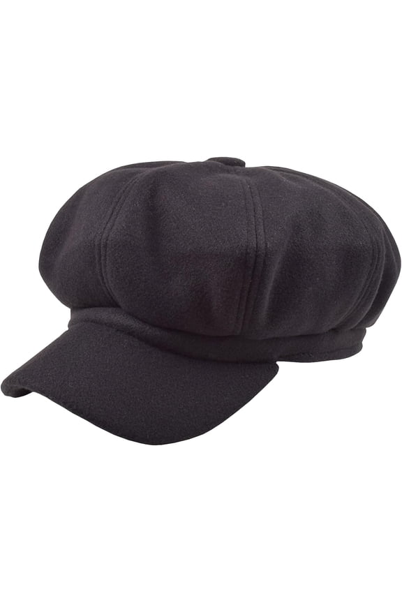 Newsboy Hats for Women, Ladies Warm Wool French Beret Cap Cabbie Painter Cap