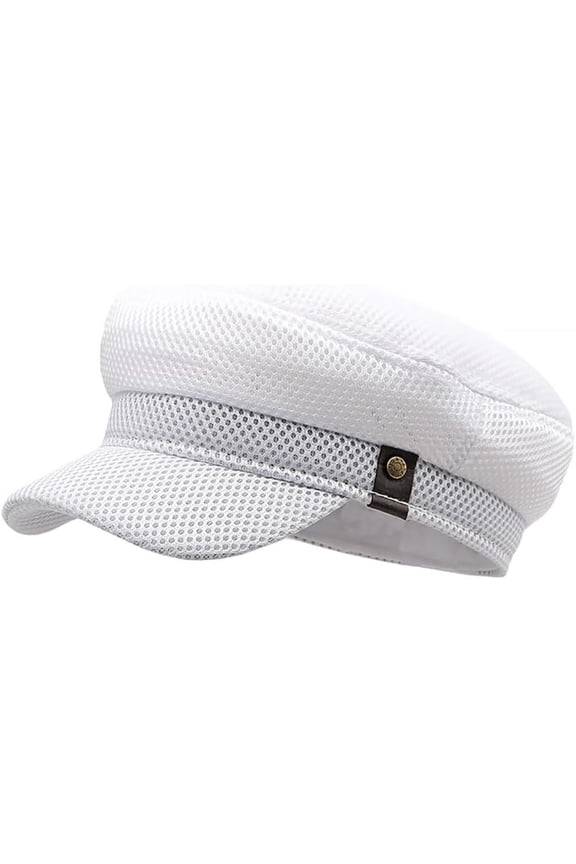 Newsboy Hats for Women Mesh Gatsby Cap Summer Chauffeur Plain Beret Hats