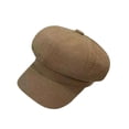 thumbnail image 1 of Newsboy Hats for Women, Vintage Cap Beret Style Soft & Warm Winter & Fall Fashion Accessories,Color:Coffee, 1 of 4