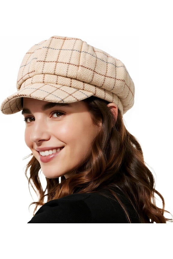 Newsboy Hats for Women Winter Beret Hat Classic Newsboy Caps Retro Fashion French Hats for Women