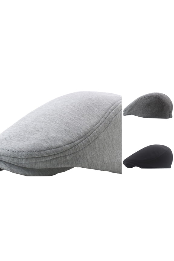 Newsboy Men's Hat Soft Stretch Fit Cap Cabbie Driving Beret Classic Casual Wool Blend Comfortable Headwear