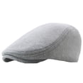 thumbnail image 1 of Newsboy Men's Hat Soft Stretch Fit Men Cap Cabbie Driving Hat for Men Men Fashion Hats French Knit Hair Womens Hats French Berate Hat Slouchy Women Wool Pack 1930s Hat Mens Hats Large Berate, 1 of 3