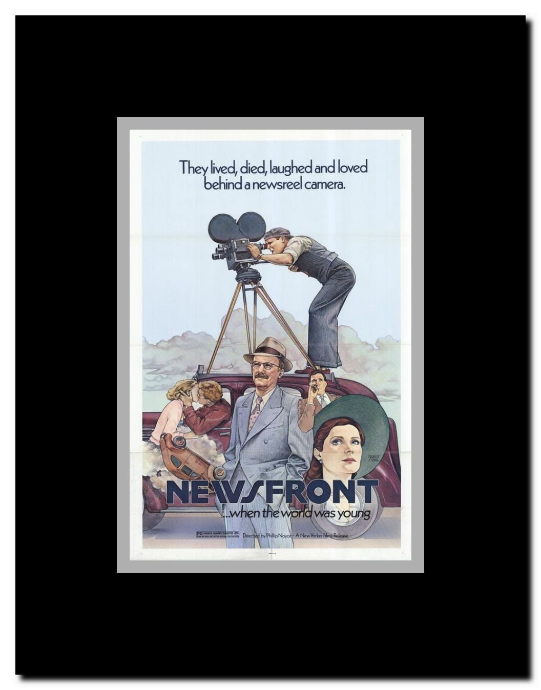 Newsfront Framed Movie Poster