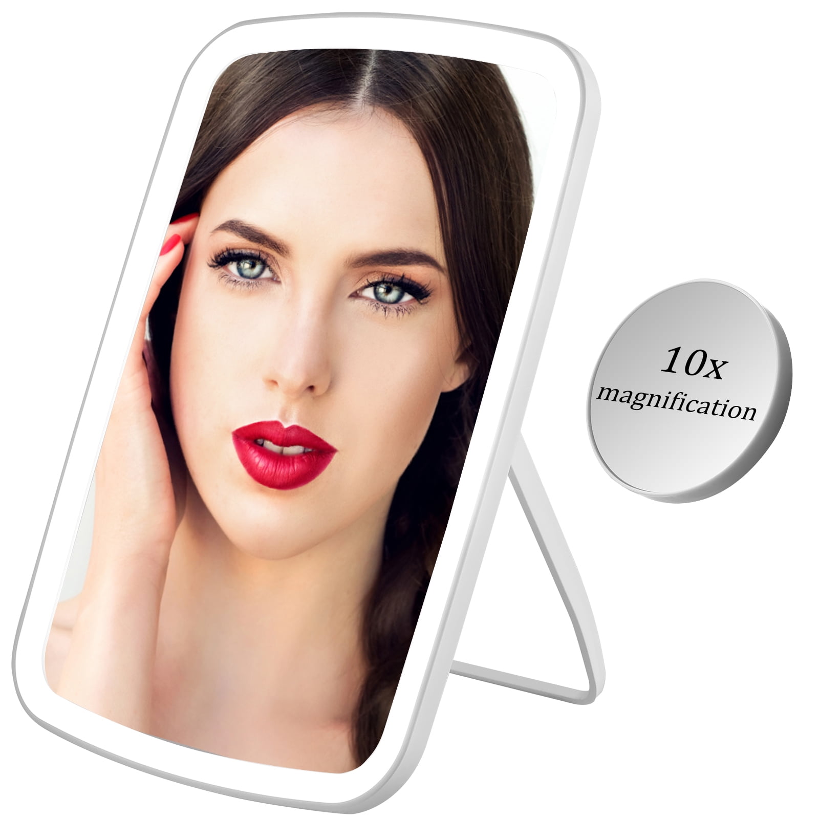 Newsoul Makeup Mirror Vanity Mirror,10X Magnification 56LED Lighted