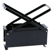 Newspaper Clumping Press, Brick Briquette Machine Paper Log Fire Eco Recycle Newspaper Fuel Block for Heating Fire Stove Home Tool for Indoor Outdoor Home Garden Newspaper (Black)