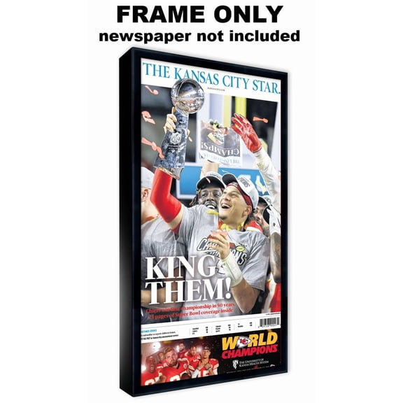 Periodical Frame - Made to Display Periodical Measuring 11x22 inches - Great for Newspapers