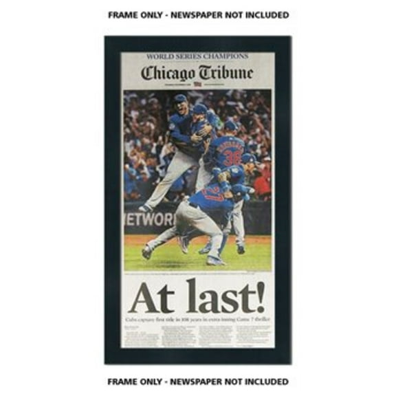 Newspaper Frame - Made to Display Periodical Measuring 11x22 inches