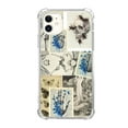 thumbnail image 1 of Newspaper Skull Bones Case Compatible with iPhone 12,Unique Trendy Design TPU Bumper Cover Case, 1 of 5