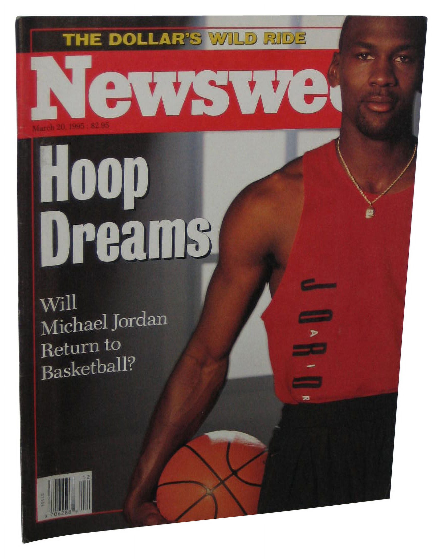 Newsweek Hoop Dreams March 20 1995 NBA Basketball Michael Jordan 