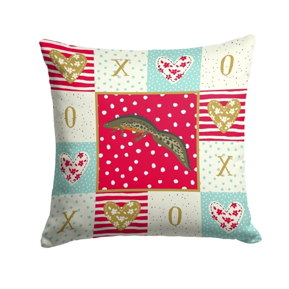 Newt Fabric Decorative Pillow