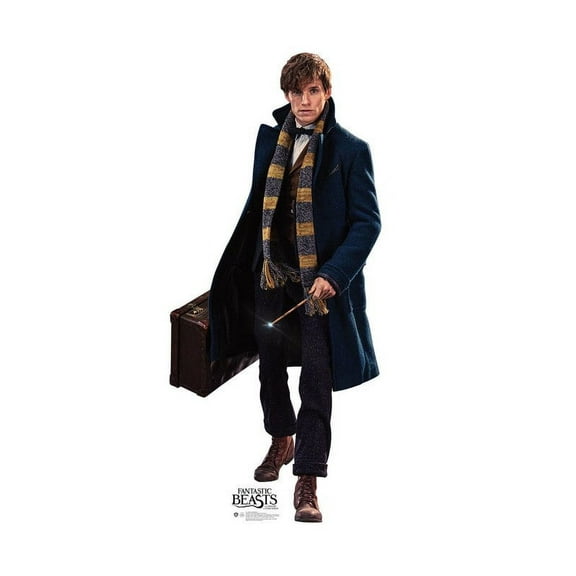 Newt Scamander (Fatnatstic Beasts) Cardboard Stand-Up, 5ft