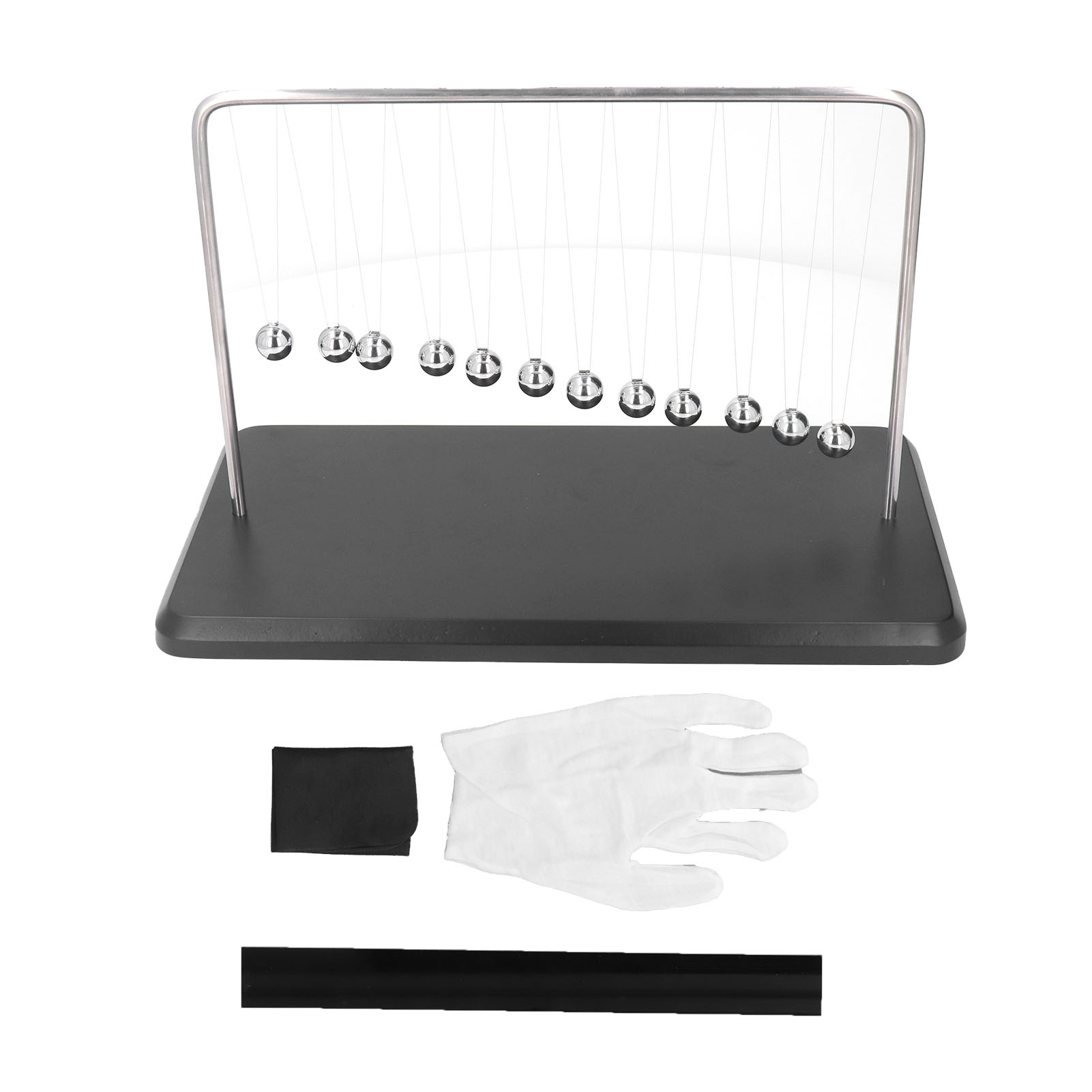 Newton Cradle Balance Balls 12pcs Balls Reduce Anxiety Physics Science 