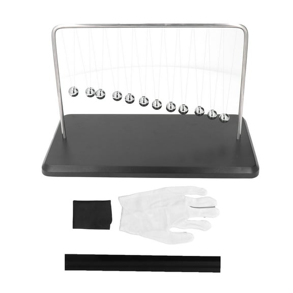 Newton Cradle Balance Balls 12pcs Balls Reduce Anxiety Physics Science Balance Balls Craft for Desktop