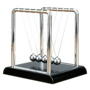 Newton Cradle Bumping Balls Alloy Pendulum Decor 9 14 18cm For Desk Home Office Stress Relief Physics Toy