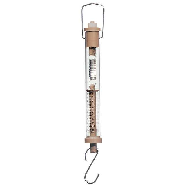Newton Force Meter Spring Scale Max Capacity 1000G/10N, Dual Scale