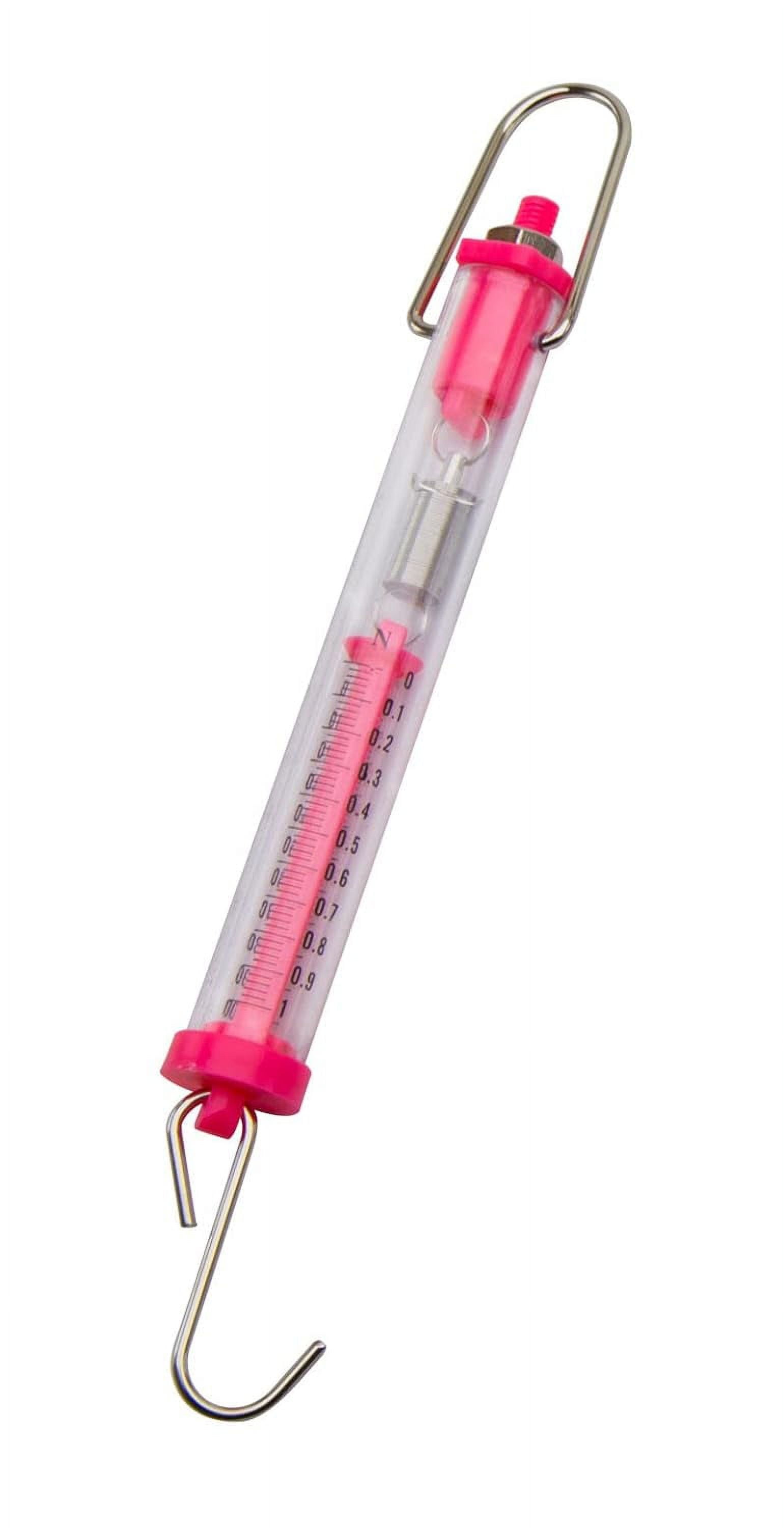 Newton Force Meter Spring Scale Max Capacity 100G/1N, Dual Scale