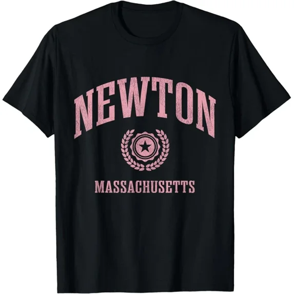 Newton Ma Vintage College Sports Design T-Shirt Unisex S-5XL Hot Trending Shirt, Vintage Birthday Gift