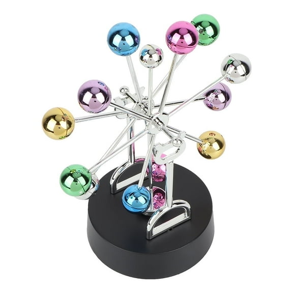 Newton Pendulum B-all, Cradle Balance Balls Science Physics Gadget, Physics Science Balance B-all Desktop Entertainment Decoration for Desk Home Decoration