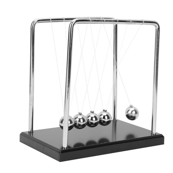 Newton's Cradle Balance Balls, Portable Desktop Metal Balance Pendulum Ball Physics Science Gadget Tool for Office Games Desktop Decoration