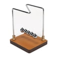 thumbnail image 1 of Newton’s Cradle, also called a Collision Ball Apparatus – Demonstrates Energy, Momentum, and Conservation in Physical Science Classes, 1 of 1