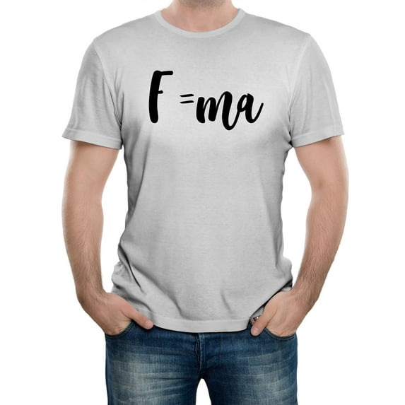 Newton's Laws of Motion Men's Graphic T-Shirt | Physics & Science Lover's Tee