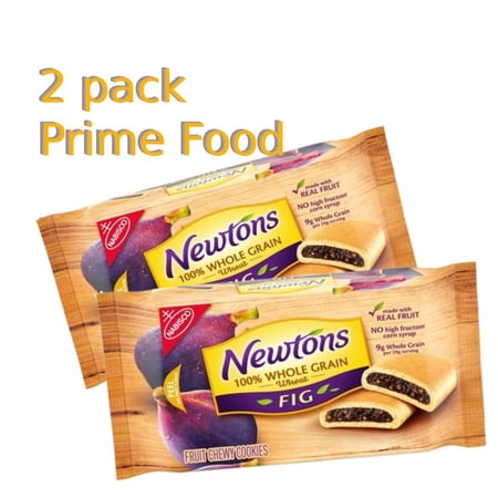 Newtons 100% Whole Grain Fig Snacks, 2 X
