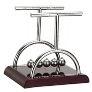 Newtons Cradle, Newtons Cradle Pendulum 5 Balance Balls Desk Toys Gravity Ball Cool Funny for Physics Toys Adults Science Men Office Desk Decor Home Gift, T-shaped, M