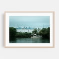 thumbnail image 1 of Newtown Creek & The City - Brooklyn New York Photography Oak Framed Wall Art Print 24 x 36 inches, 1 of 6